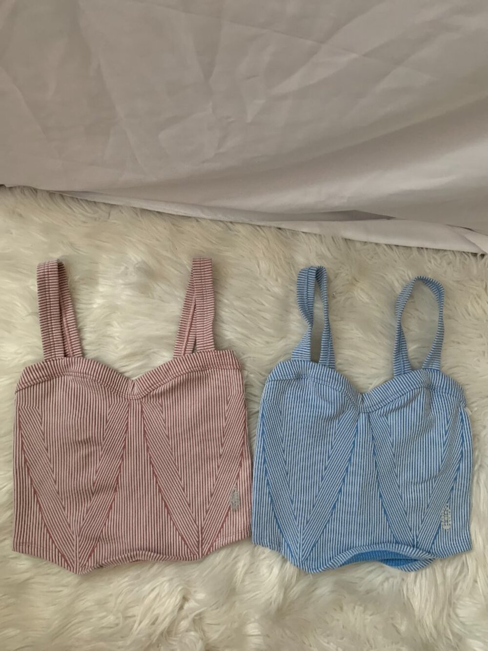 FREE PEOPLE MOVEMENT Perfectly Plated Camisole Set of 2 Sz MED/LAR